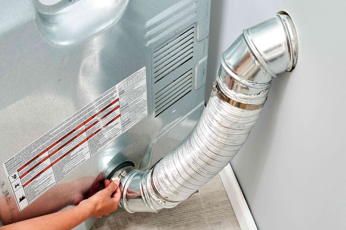 Dryer vent cleaning